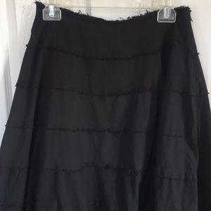 4 for $20 TEMPTED BLACK LINED BOHO SKIRT